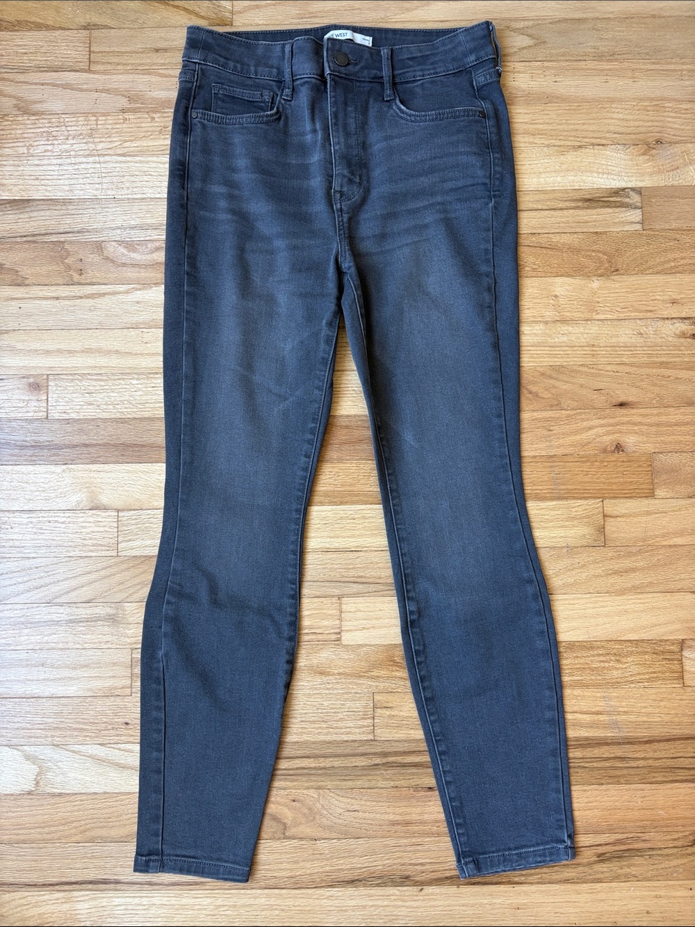 Nine West Charcoal Skinny Jeans